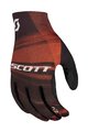 SCOTT Cyklistické rukavice dlouhoprsté - RC PRO LF - bílá/červená/černá