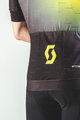 SCOTT Cyklistický dres s krátkým rukávem - RC PRO 2021 - černá/žlutá