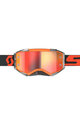 SCOTT Cyklistické brýle - FURY - černá/oranžová
