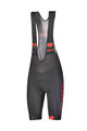SCOTT Cyklistický krátký dres a krátké kalhoty - RC TEAM 10 - šedá/černá/červená