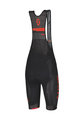 SCOTT Cyklistický krátký dres a krátké kalhoty - RC TEAM 10 - šedá/černá/červená