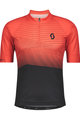 SCOTT Cyklistický dres s krátkým rukávem - ENDURANCE 20 - červená/černá
