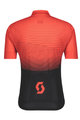 SCOTT Cyklistický dres s krátkým rukávem - ENDURANCE 20 - červená/černá