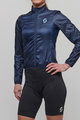 SCOTT Cyklistická větruodolná bunda - ENDURANCE  LADY - modrá