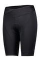 SCOTT Cyklistické kalhoty krátké bez laclu - ENDURANCE 40+ LADY - černá