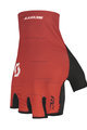 SCOTT Cyklistické rukavice krátkoprsté - RC PRO - černá/červená