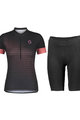 SCOTT Cyklistický krátký dres a krátké kalhoty - GRAVEL CONTESSA LADY - fialová/černá