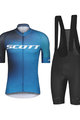 SCOTT Cyklistický krátký dres a krátké kalhoty - RC PRO 2021 - modrá/černá