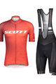 SCOTT Cyklistický krátký dres a krátké kalhoty - RC PRO 2021 - červená/černá