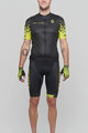 SCOTT Cyklistický krátký dres a krátké kalhoty - RC TEAM 10 - černá/žlutá