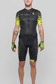 SCOTT Cyklistický krátký dres a krátké kalhoty - RC TEAM 10 - černá/žlutá