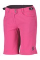SCOTT Cyklistický krátký dres a krátké kalhoty - TRAIL VERTIC LADY - fialová/růžová