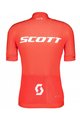 SCOTT Cyklistický krátký dres a krátké kalhoty - RC PRO SS - šedá/bílá/červená