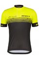 SCOTT Cyklistický dres s krátkým rukávem - RC TEAM 20 SS - žlutá/černá