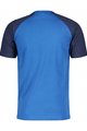 SCOTT Cyklistické triko s krátkým rukávem - ICON RAGLAN SS - modrá