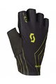 SCOTT Cyklistické rukavice krátkoprsté - RC TEAM LF 2022 - žlutá/černá