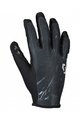 SCOTT Cyklistické rukavice dlouhoprsté - TRACTION LF - černá/šedá