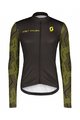 SCOTT Cyklistický dres s dlouhým rukávem letní - RC TEAM 10 LS - žlutá/černá