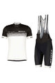 SCOTT Cyklistický krátký dres a krátké kalhoty - RC TEAM 20 SS - bílá/černá