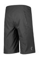 SCOTT Cyklistické kalhoty krátké bez laclu - ENDURANCE LS/FIT W/PAD - šedá