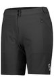 SCOTT Cyklistické kalhoty krátké bez laclu - ENDURANCE LS/FIT W/PAD - černá