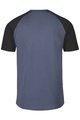 SCOTT Cyklistické triko s krátkým rukávem - ICON RAGLAN SS - černá/modrá