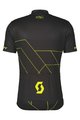 SCOTT Cyklistický dres s krátkým rukávem - TEAM 20 - černá