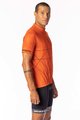 SCOTT Cyklistický dres s krátkým rukávem - RC TEAM 20 SS - oranžová/černá