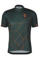 SCOTT Cyklistický dres s krátkým rukávem - TEAM 20 - zelená