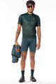 SCOTT Cyklistický dres s krátkým rukávem - RC TEAM 20 SS - zelená/oranžová