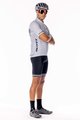 SCOTT Cyklistické kalhoty krátké s laclem - RC TEAM ++ - černá/bílá