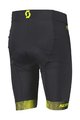 SCOTT Cyklistické kalhoty krátké bez laclu - RC TEAM ++ - žlutá/černá