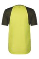 SCOTT Cyklistický dres s krátkým rukávem - TRAIL VERTIC SS - zelená/žlutá