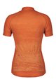 SCOTT Cyklistický dres s krátkým rukávem - ENDURANCE 30 - oranžová