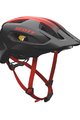 SCOTT Cyklistická přilba - SUPRA PLUS (CE) - antracitová/červená