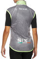 SIX2 Cyklistická vesta - GHOST - transparentní/žlutá