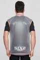 SIX2 Cyklistická vesta - GHOST - transparentní/oranžová