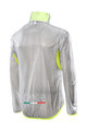 SIX2 Cyklistická větruodolná bunda - GHOST - transparentní/žlutá