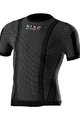 SIX2 Cyklistické triko s krátkým rukávem - KIDS TS1 - černá