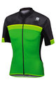 SPORTFUL Cyklistický dres s krátkým rukávem - PISTA - zelená/šedá