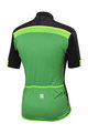 SPORTFUL Cyklistický dres s krátkým rukávem - PISTA - zelená/šedá