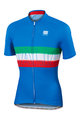 SPORTFUL Cyklistický dres s krátkým rukávem - ITALIA - modrá