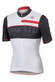 SPORTFUL Cyklistický dres s krátkým rukávem - SQUADRA CORSE - červená/bílá/šedá