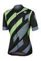 SPORTFUL Cyklistický dres s krátkým rukávem - VOLT - zelená/šedá/černá