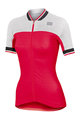 SPORTFUL Cyklistický dres bez rukávů - GRACE LADY - bílá/červená