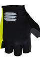 SPORTFUL Cyklistické rukavice krátkoprsté - BODYFIT PRO - černá/žlutá