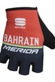 SPORTFUL Cyklistické rukavice krátkoprsté - BAHRAIN MERIDA 2017 - černá/červená