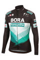 SPORTFUL Cyklistická zateplená bunda - BORA HANSGROHE 2020 - černá/zelená