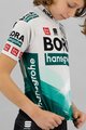 SPORTFUL Cyklistický dres s krátkým rukávem - BORA 2021 KIDS BOH - zelená/šedá
