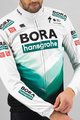 SPORTFUL Cyklistická zateplená bunda - BORA HANSGROHE 2021 - zelená/šedá